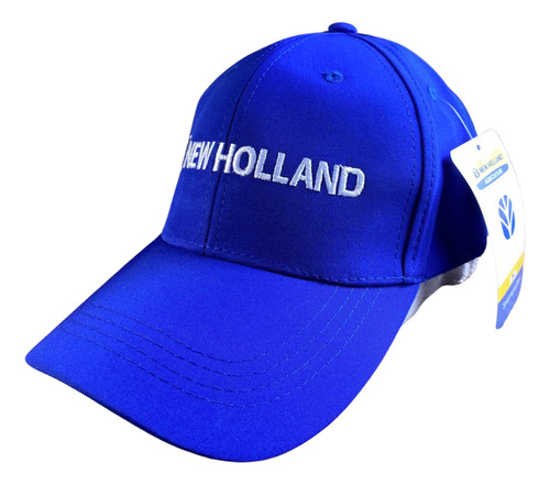 Gorra Estilo New Holland Azul Intenso Lisa Nh025 Azul Único