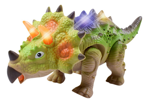 Modelo De Dinosaurio Con Sonido Luminoso: Juguete Para Niños