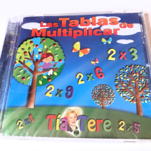 Cd  Canciones   Para Niños   Tablas De Multiplicar  Tía Tere