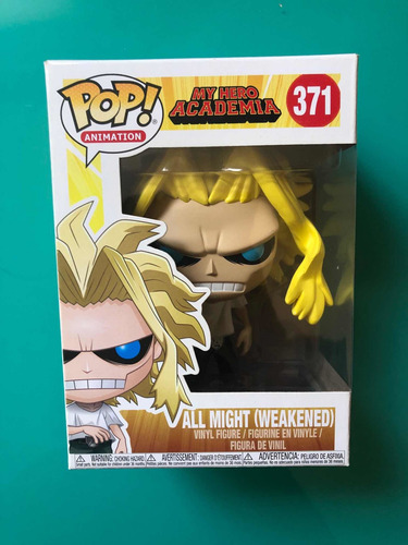 All Might Weakened Funko Pop My Hero Academia