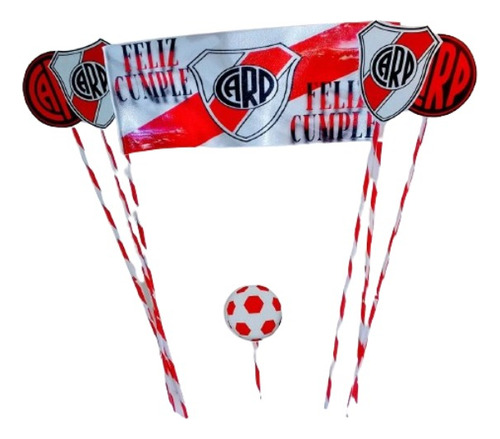 Pinche Topper River Plate Decoracion De Torta