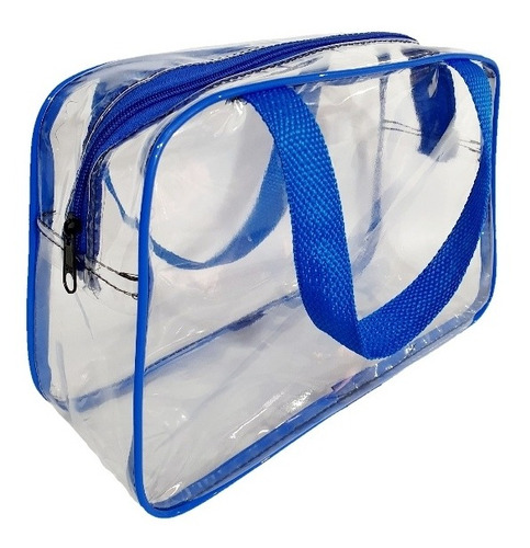 Necessaire Frasqueira Transparente Feminina Organizadora 