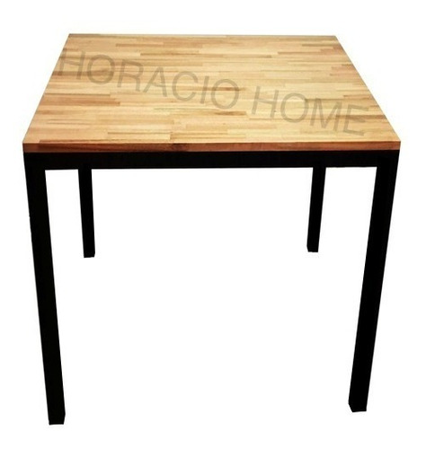 Imagen 1 de 7 de Mesas De Comedor 70 Muebles Hierro Y Madera - Horacio Home