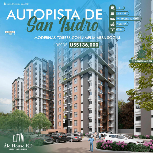 Autopista San Isidro Apartamentos 1-2-3 Habitaciones