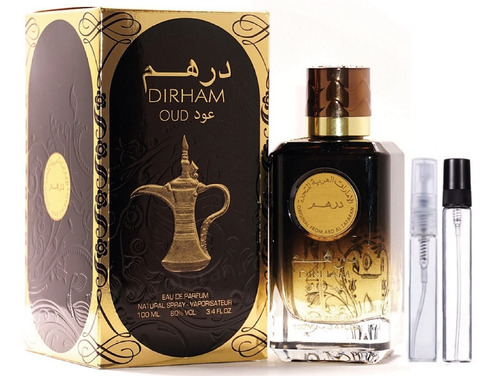 10 Mililitros Dirham Oud By Ard Al Zaafaran Edp Nicho Dubai