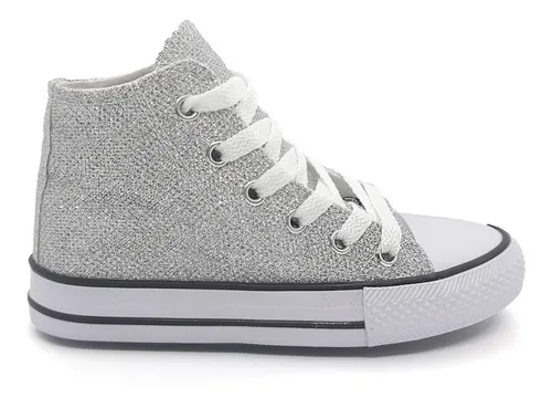 Zapatillas con brillo para nena hot sale
