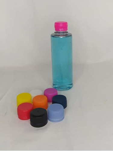 Envase Pet Transparente Liso Ideal Para Cosmeticos Tapa Rosc