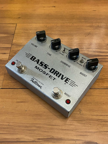 Pedal Fulltone Bass-drive Mosfet P/ Baixo - Usado