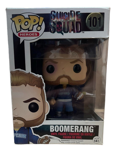 Funko Pop Capitan Boomerang Suicide Squad Dc Comics Suicida