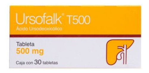 Ursofalk T500 500 Mg Caja Con 30 Tabletas