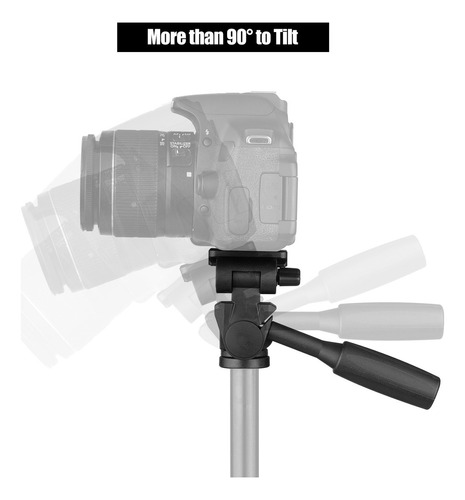 Para Cámara Con Placa Trípode De 1/4 Para Panoramic Pan.