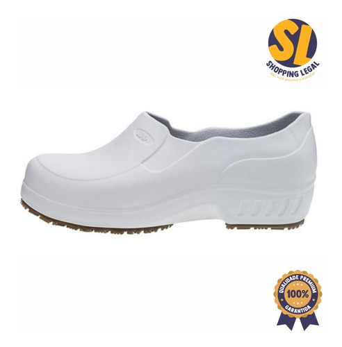 Imagem 2 de 4 de Sapato Eva Limpeza Cozinha Branco Flex Clean Marluvas