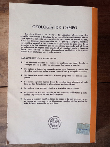 Robert Compton Geología De Campo