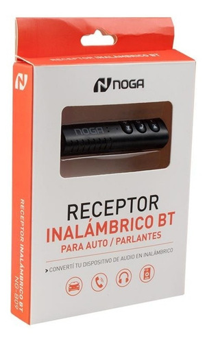 Imagen 5 de 5 de Receptor Inalámbrico Bluetooth Mp3 Ng-b09 Noganet