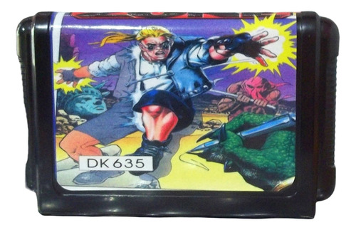 Comix Zone subtitulada en portugués Mega Drive Genesis Físico