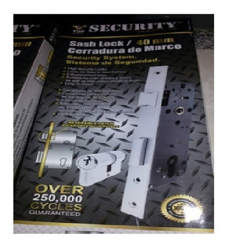 Cerradura Para Embutir 40mm Security A307-js8540