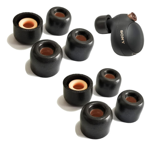 Almohadillas P/ Audionos Sony Wf-1000 Xm4, S, 8 Unidades, Ne