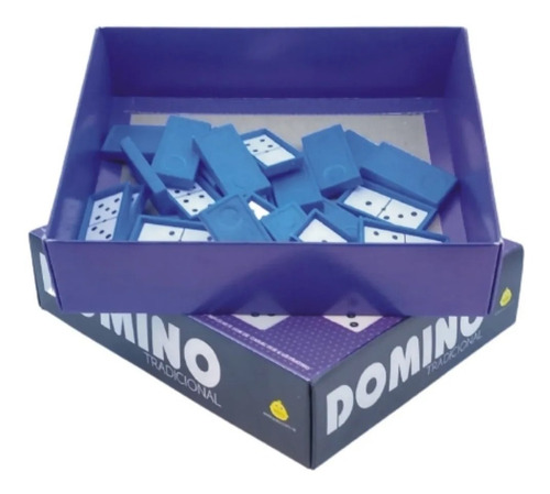 Juego De Domino Tradicional 2 A 4 Jugadores Ficha Plastico