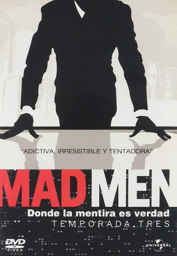 Mad Men Tercera Temporada 3 Tres Dvd Original Nueva Sellada
