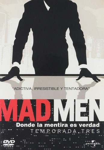 Mad Men Tercera Temporada 3 Tres Dvd