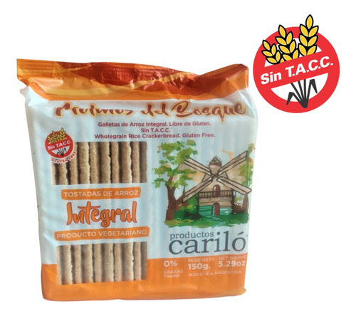 Galleta De Arroz Molinos Del Bosque X150 Gr - Almacen Mingo