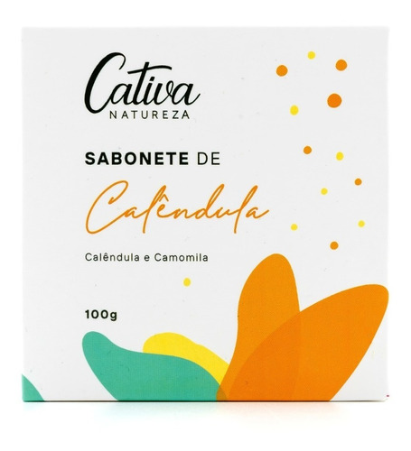 Sabonete Calendula Hidratante - Vegano Cativa Natureza 100g