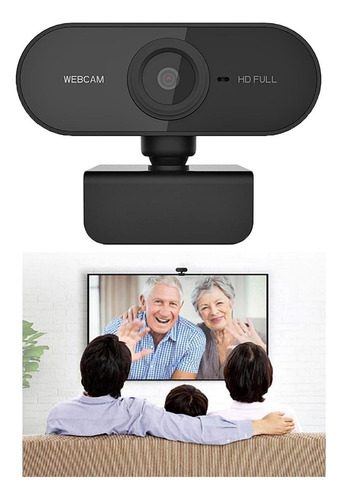 Webcam Para Computador Notebook Com Microfone Embutido