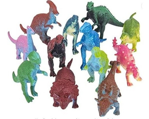 Rhode Island Novely Mini Dinosaures De 3 Pulgadas, Nj5kg
