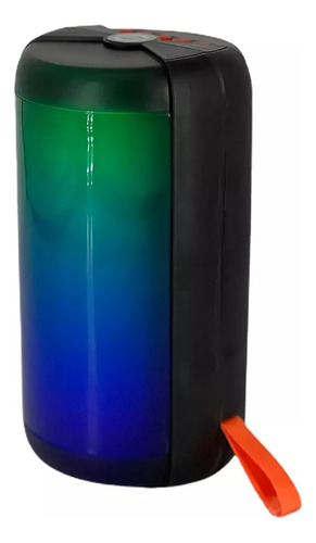 Bocina Bluetooth Portátil Altavoz Impermeable Con Rgb Lucesa