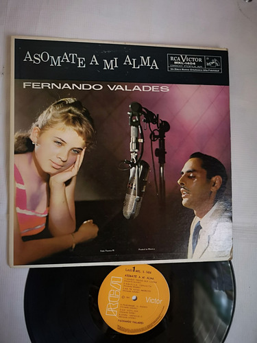 Fernando Valades Asomate A Mi Alma Disco De Vinil Original 