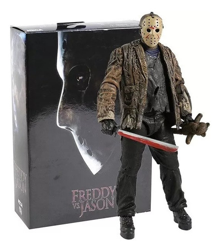 Figura Jason Articulada Freddy Vs Jason Voorhees Terror Neca