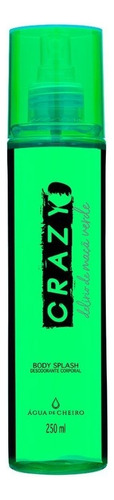 Body Splash Crazy Maçã Verde Água De Cheiro 250ml