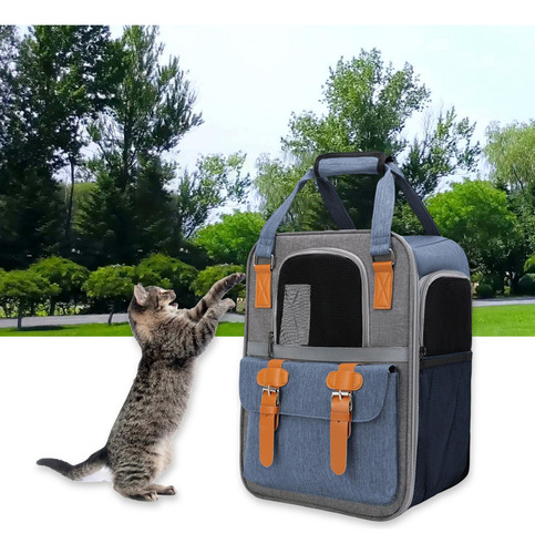 Pet Cat Carrier Mochila Bolsa De Viaje Para Perros Bolsa De