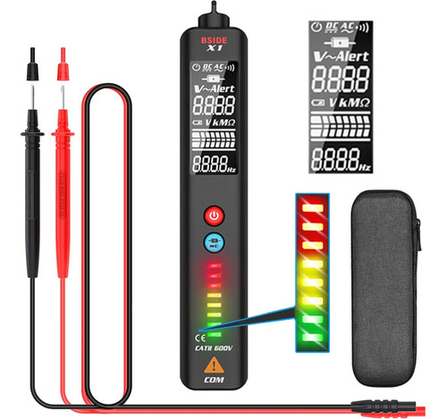 Detector Multímetro Ncv De Cable Vivo Sin Contacto X1