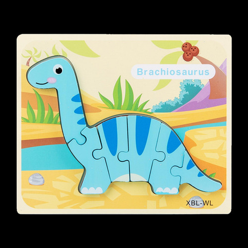2 Rompecabezas De Dinosaurios De Escritorio Para Niños