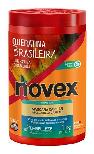 Crema Novex Keratina Brasilera 1k