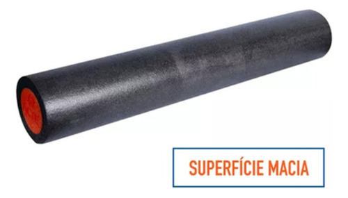 Rolo Exercícios Acte Sports 90cm T61 Yoga E Pilates Preto