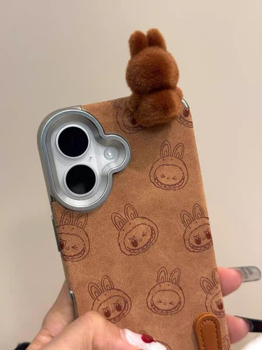Labubu Case For Phone - Mini Plush Three-dimensional Design