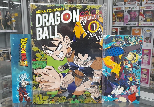 Manga Dragón Ball Saga Saiyajin Tomo 01 Español Arg A Color