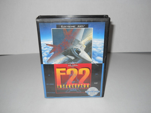 Air Force F22 Interceptor Juego Sega Genesis +++ (Usado)