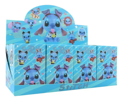 Figuras Stitch Caja Ciega De 8 Piezas