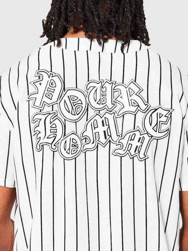 Imagen 4 de 5 de Camisa De Béisbol Pour Homme