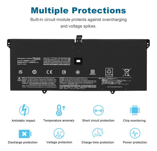 Bateria L16c4p61 L16m4p60 Lenovo Yoga 6 Pro-13ikb 80y8