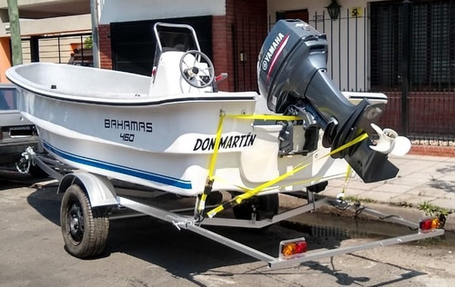 Tracker Bahamas 460 Pescador + Yamaha 40 Xwl + Trailer