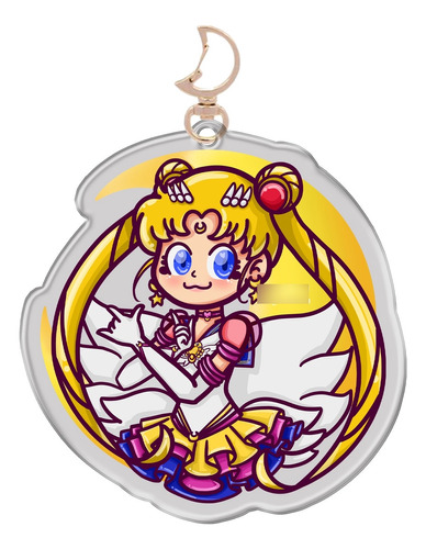Llavero Sailor Moon Sailor Guardianas Scouts En Acrilico