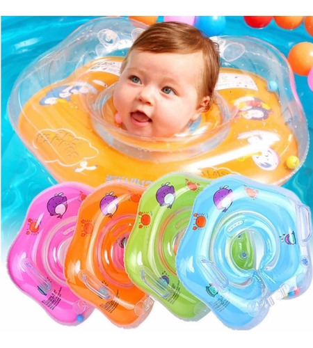 Imagen 3 de 5 de Flotador Para Bebé Cuello, Salvavidas Bebe, Flotador Bebe