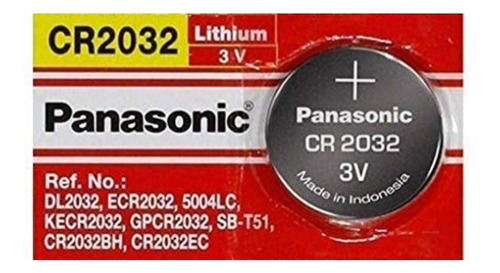 Imagen 4 de 5 de Panasonic Pilas Boton Cr-2032 X15 Und Alarma