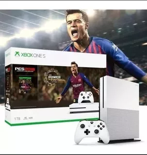 Xbox One 1tb Con 2 Joysticks, Pes 2019 Y Auriculares