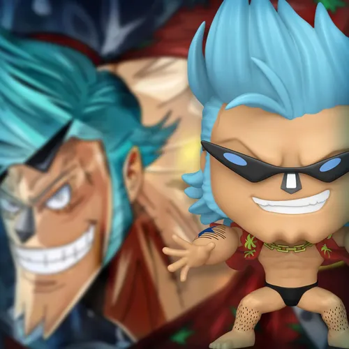 Funko Pop Animation One Piece - Franky #2232 | Parcelamento sem juros
