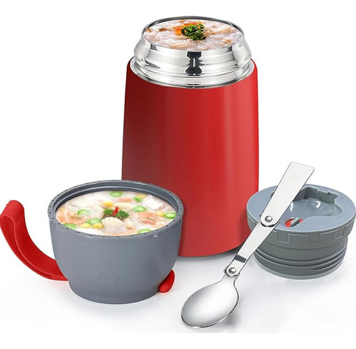 Termo Para Comida Caliente, Termo Para Sopa De 650 Ml, Termo